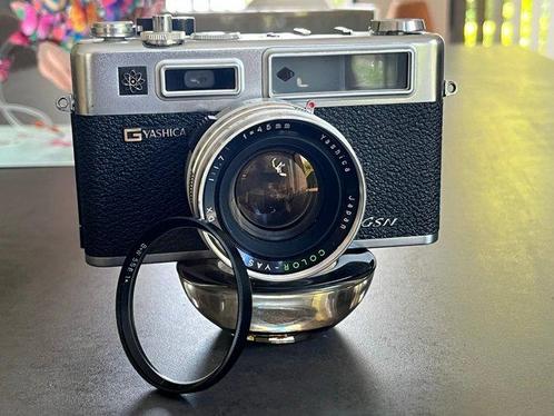 Yashica Electro 35 GSN met UV filter + 5,6V batterij., Audio, Tv en Foto, Fotocamera's Analoog