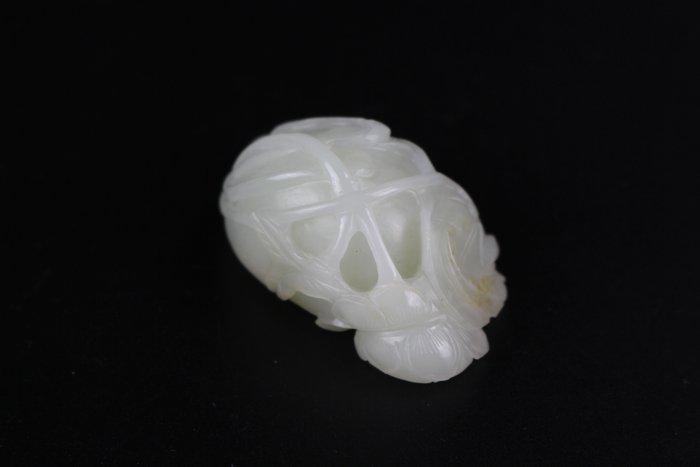 Carving of lotus seedpod - 18th century - Jade - China -, Antiek en Kunst, Antiek | Overige Antiek