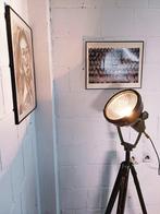 Statief vloerlamp - Militair lamp op statief - Aluminium,
