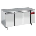 Bakkerij Koelwerkbank | 550L | 3 Deuren (EN600x400) | Voor, Verzenden, Nieuw in verpakking