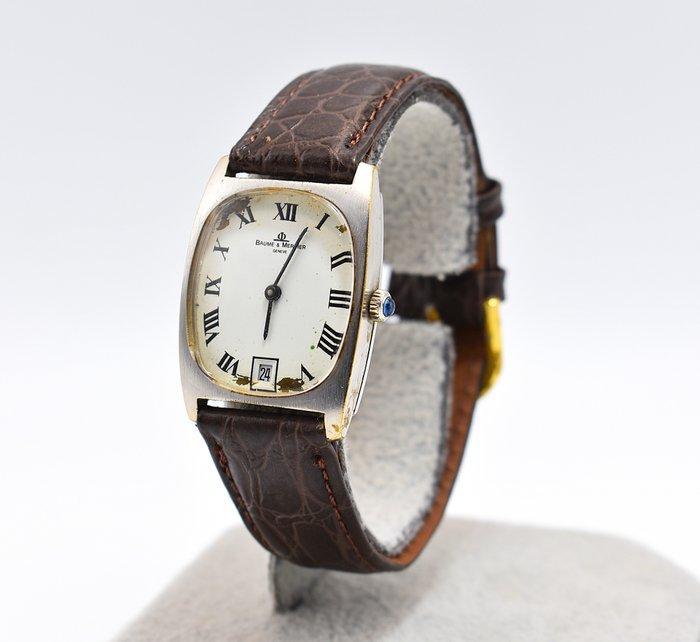 Baume & Mercier - Genève - Sans prix de réserve - Tank -, Handtassen en Accessoires, Horloges | Heren