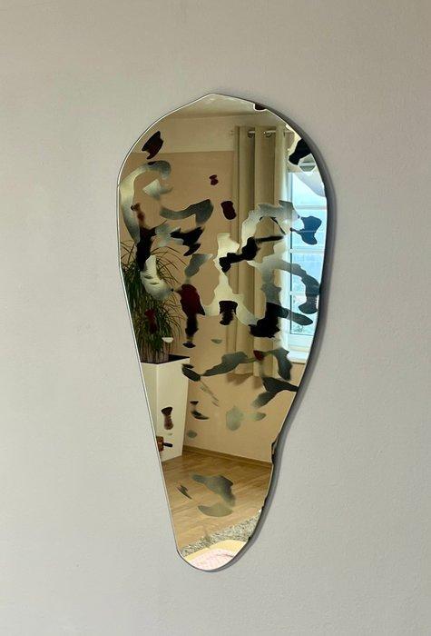 Andrea Lussoli - Spiegel - Glas - Camuffare spiegel, Antiek en Kunst, Kunst | Designobjecten