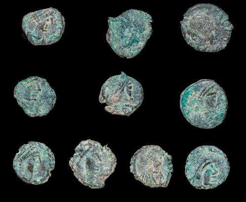 Byzantijnse Rijk Lote de 10 monedas Æ  (Zonder Minimumprijs), Postzegels en Munten, Munten | Europa | Niet-Euromunten
