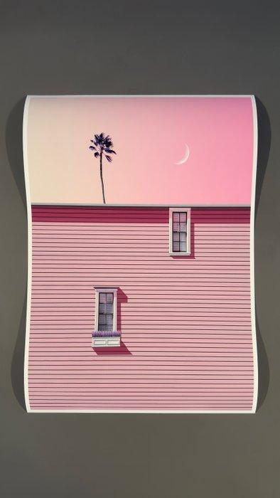 Téber - Ying and Yang (Pink), Antiquités & Art, Art | Objets design