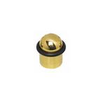 Deurstopper met ring messing gelakt, Doe-het-zelf en Bouw, Ophalen of Verzenden, Nieuw, Koper of Messing, Overige typen