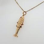 Collier avec pendentif - 14 carats Or jaune Rubis - Vis