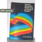 Oxford Students Dictionary Of Current English 9780194311144, Boeken, Verzenden, Gelezen, Hornby
