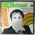 Adriano Celentano - Dont play that song - Single, Cd's en Dvd's, Gebruikt, 7 inch, Pop, Single