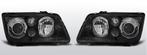 Koplampen Angel Eyes | Volkswagen Bora 1998-2005 | zwart, Verzenden, Nieuw, Volkswagen