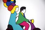 Marco Lodola (1955) - Coppia in Vespa con palloncini