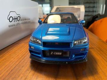 Otto Models 1:12 - Modelauto - Nissan Skyline GT-R R34