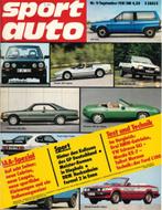 1981 SPORT AUTO MAGAZINE 09 DUITS, Nieuw