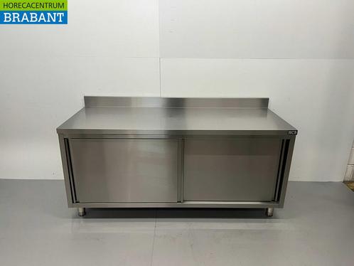 Armoire de travail en acier inoxydable 2 portes coulissantes, Zakelijke goederen, Horeca | Overige, Verzenden