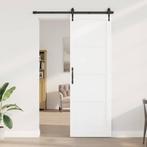 vidaXL Interne Deur ORKDALWit 78x232x4 cm Massief, Doe-het-zelf en Bouw, Deuren en Vliegenramen, Verzenden, Nieuw