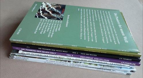 De Pioniers van de Nieuwe wereld, Die Pioniere der neuen, Boeken, Stripverhalen