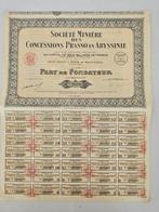 Verzameling van obligaties of aandelen - Société Minière des