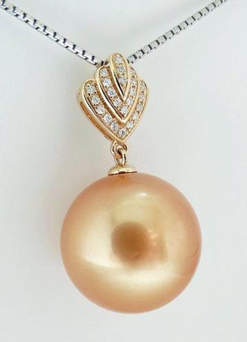 Pendentif Or jaune 18 kt. - Saturation 24K - Sud Sea doré