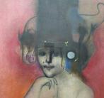 Modest Cuixart (1925-2007) - Figura mística, Antiek en Kunst