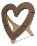 Oasis® bioline bio deco hart open 60 × 5,5 cm met staander, Huis en Inrichting, Nieuw