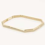 Armband - 14 karaat Geel goud - 1.24ct. tw. Diamant, Handtassen en Accessoires, Nieuw