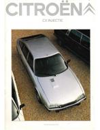 1982 CITROËN CX BROCHURE NEDERLANDS, Nieuw