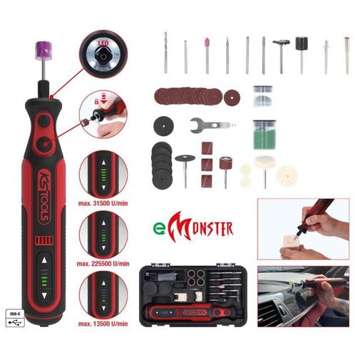 KS Tools eMONSTER Accu Multitool Set met 50 Accessoires, Autos : Divers, Outils de voiture, Envoi