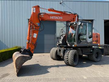 Hitachi ZX145W-3 Mobiele kraan, Graafmachine
