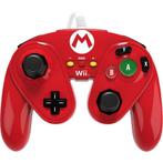 PDP Wired Fight Pad Mario (Wii U Accessoires), Ophalen of Verzenden, Zo goed als nieuw