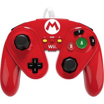 PDP Wired Fight Pad Mario (Wii U Accessoires), Ophalen of Verzenden