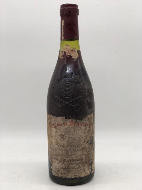 1 x 75cl Chateau de Beaucastel 1979 (Rhone, rood) (rood), Verzamelen, Wijnen, Frankrijk, Rode wijn, Nieuw, Ophalen of Verzenden
