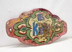 Reclamebord - Een vintage circus bord - Hout, Antiek en Kunst