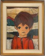 Twee kinderen, Antiek en Kunst, Kunst | Schilderijen | Modern