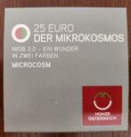 Oostenrijk. 25 Euro 2017 Der Mikrokosmos NIOB Proof