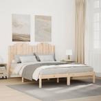 vidaXL Bedframe extra lang zonder matras massief hout, Huis en Inrichting, Slaapkamer | Bedden, Verzenden, Nieuw