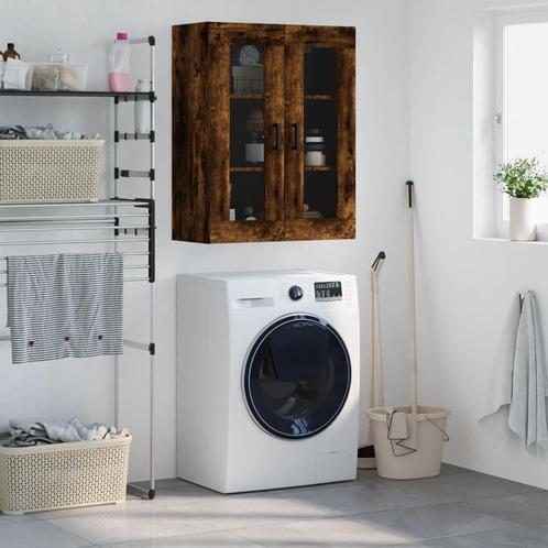 vidaXL Hangkast 69,5x34x90 cm gerookt eikenkleurig, Huis en Inrichting, Kasten | Dressoirs, Nieuw, Verzenden