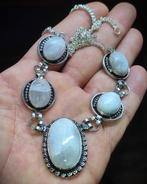 Geen minimumprijs Prachtige maansteen handgemaakte 925