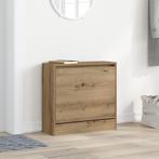 vidaXL Schoenkast Artisan Eiken 60x21x57 cm Engineered Wood, Huis en Inrichting, Kasten | Schoenenkasten, Verzenden, Nieuw