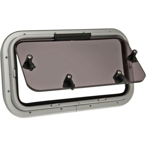 Patrijspoort Aluminium Rechthoekig 429x244mm, Watersport en Boten, Bootonderdelen, Nieuw, Ophalen of Verzenden