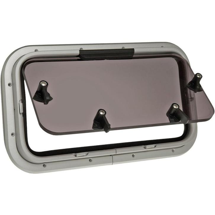 Patrijspoort Aluminium Rechthoekig 429x244mm, Watersport en Boten, Bootonderdelen, Nieuw, Ophalen of Verzenden