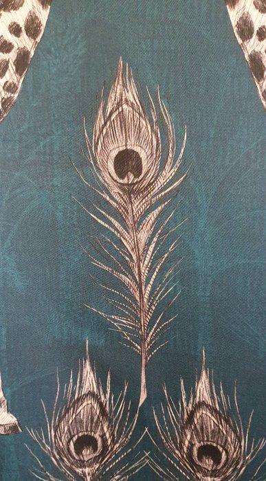 Geen RESERVE! TESSUTO Art Deco katoenen satijn in, Antiek en Kunst, Kunst | Designobjecten