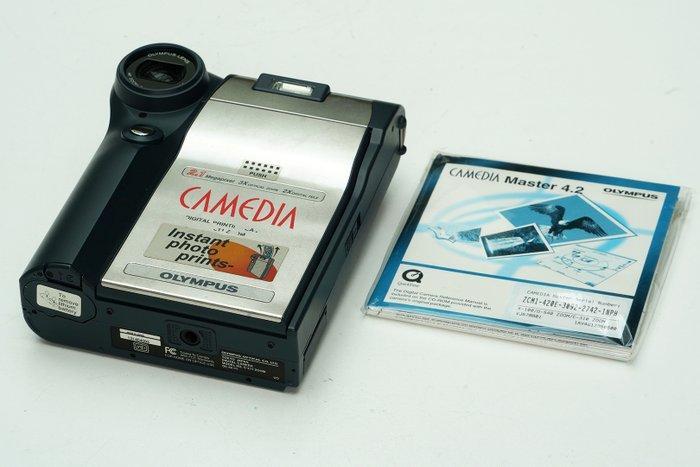 Set vintage digicams met ingebouwde printer - Olympus C-211, Audio, Tv en Foto, Fotocamera's Digitaal