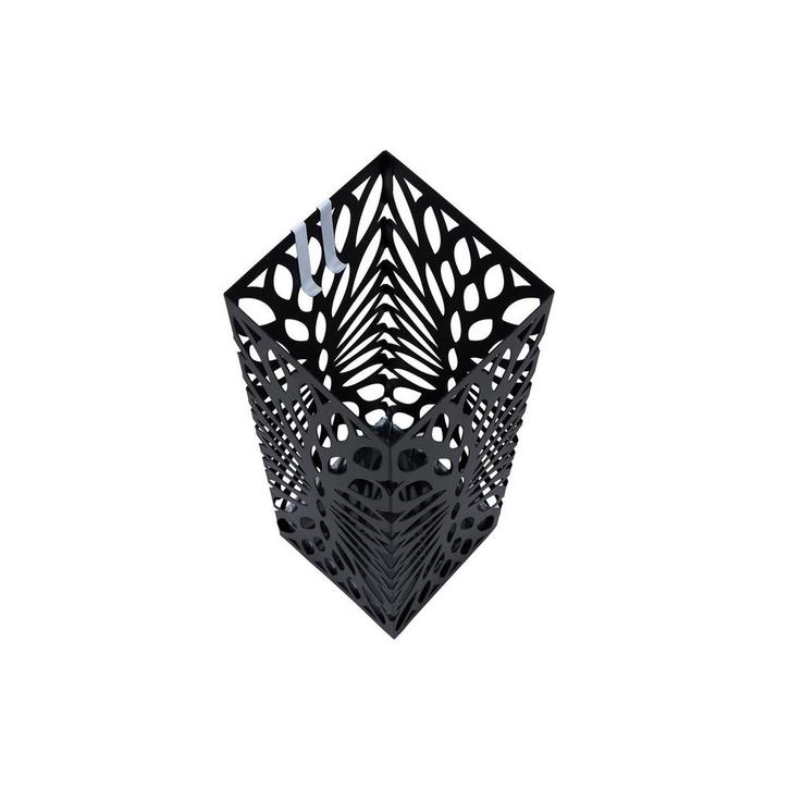 Metalen Paraplubak Zwart Vierkant - Songmics - Retour dea..., Huis en Inrichting, Woonaccessoires | Paraplubakken, Nieuw, Metaal