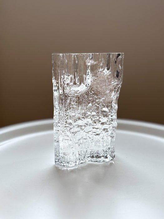 Iittala - Tapio Wirkkala - Vaas - Pinus - Gestructureerd, Antiek en Kunst, Antiek | Glaswerk en Kristal