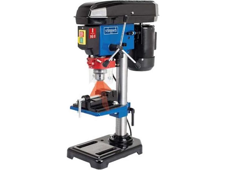 Scheppach DP16VLS - Kolomboormachine 500 W - 5, Doe-het-zelf en Bouw, Gereedschap | Boormachines, Zo goed als nieuw, Verzenden