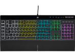 Corsair -  Gaming Toetsenbord K55 Rgb Pro Azerty Be  - Zwart, Computers en Software, Toetsenborden, Verzenden, Bedraad, Corsair