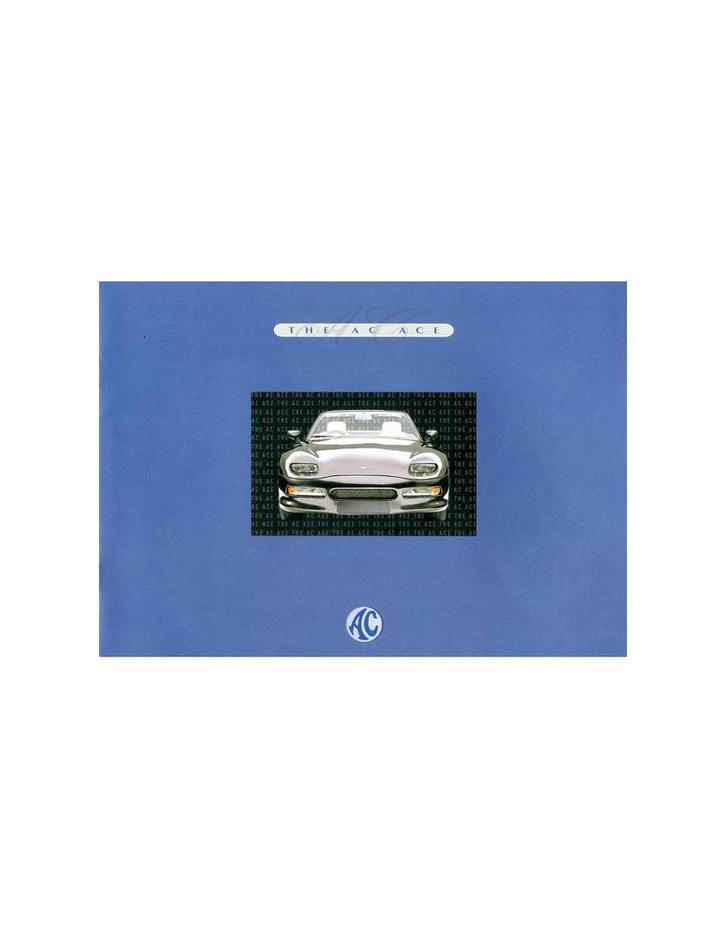 2002 AC ACE BROCHURE ENGELS, Boeken, Auto's | Folders en Tijdschriften, Ophalen of Verzenden