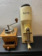 Koffiemolen (2) - Metaal, Hout, Keramiek, Glas