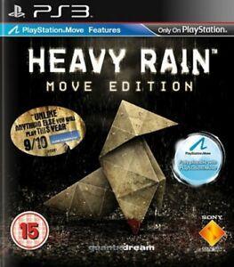 Heavy Rain: Move Edition (PS3) PEGI 18+ Adventure, Consoles de jeu & Jeux vidéo, Jeux | Sony PlayStation 3, Envoi