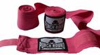PunchR™ Punch Round™ Perfect Stretch Bandages Roze 260 cm, Nieuw, Overige, Vechtsportbescherming, Verzenden