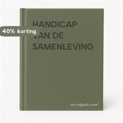 HANDICAP VAN DE SAMENLEVING 9789012097581, Boeken, Overige Boeken, Zo goed als nieuw, Verzenden